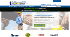 Desktop Screenshot of contactanycontractor.com